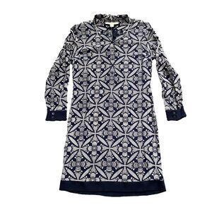 Diane von Furstenberg Sorrel Dress SMALL Mini Floral Resort Travel Cruise Preppy